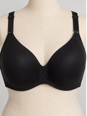 Torrid Curve Black Wire-Free Lightly Lined Lace Bra 46DD